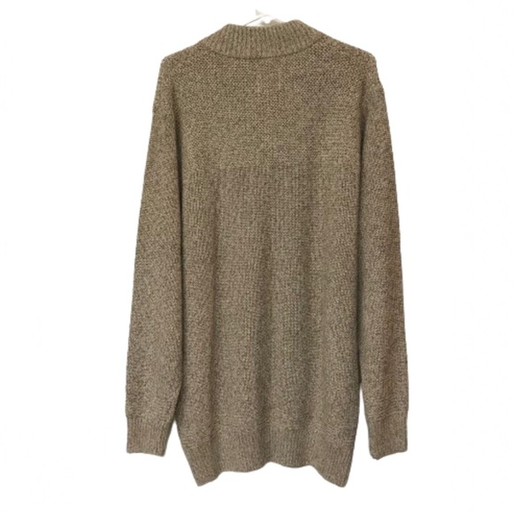 Red Head 1/4 Zip Pullover Knit Sweater XLT XL Tall New Tan - Picture 3 of 9